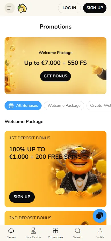Fatfruit Casino promotions on mobile